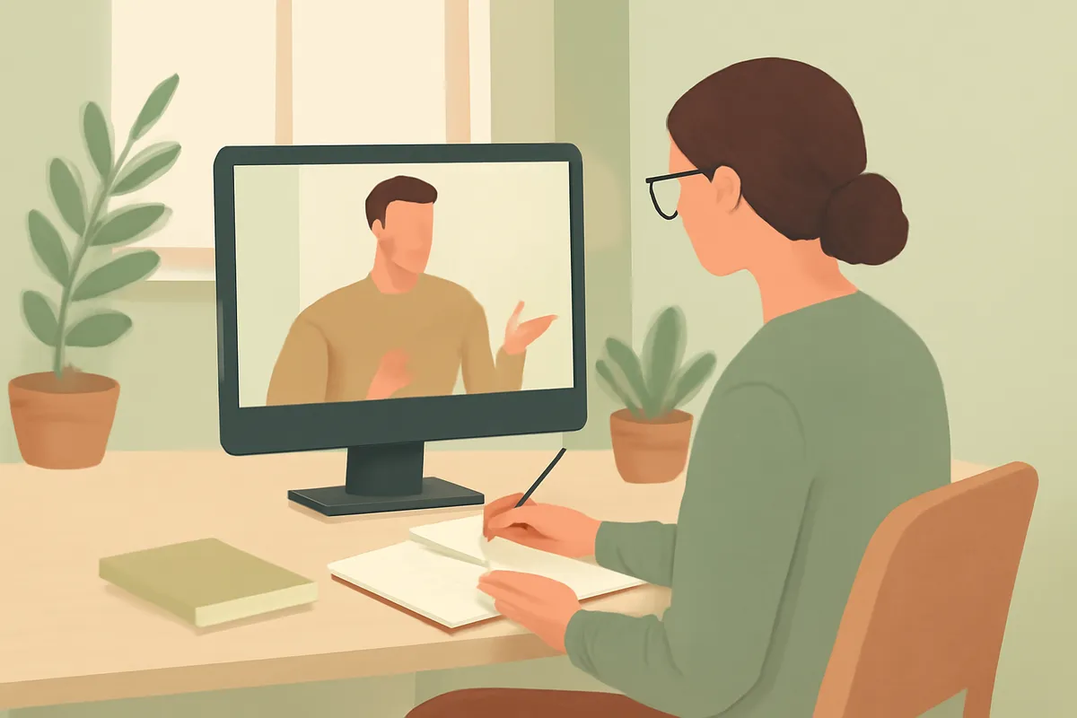 Se former thérapeute à distance : ce qui fonctionne vraiment en ligne, et ce qui ne s'apprend pas derrière un écran